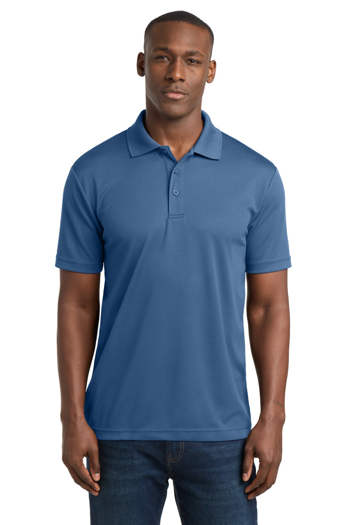 Sport-Tek PosiCharge RacerMesh Polo. ST640 - Dawn Blue