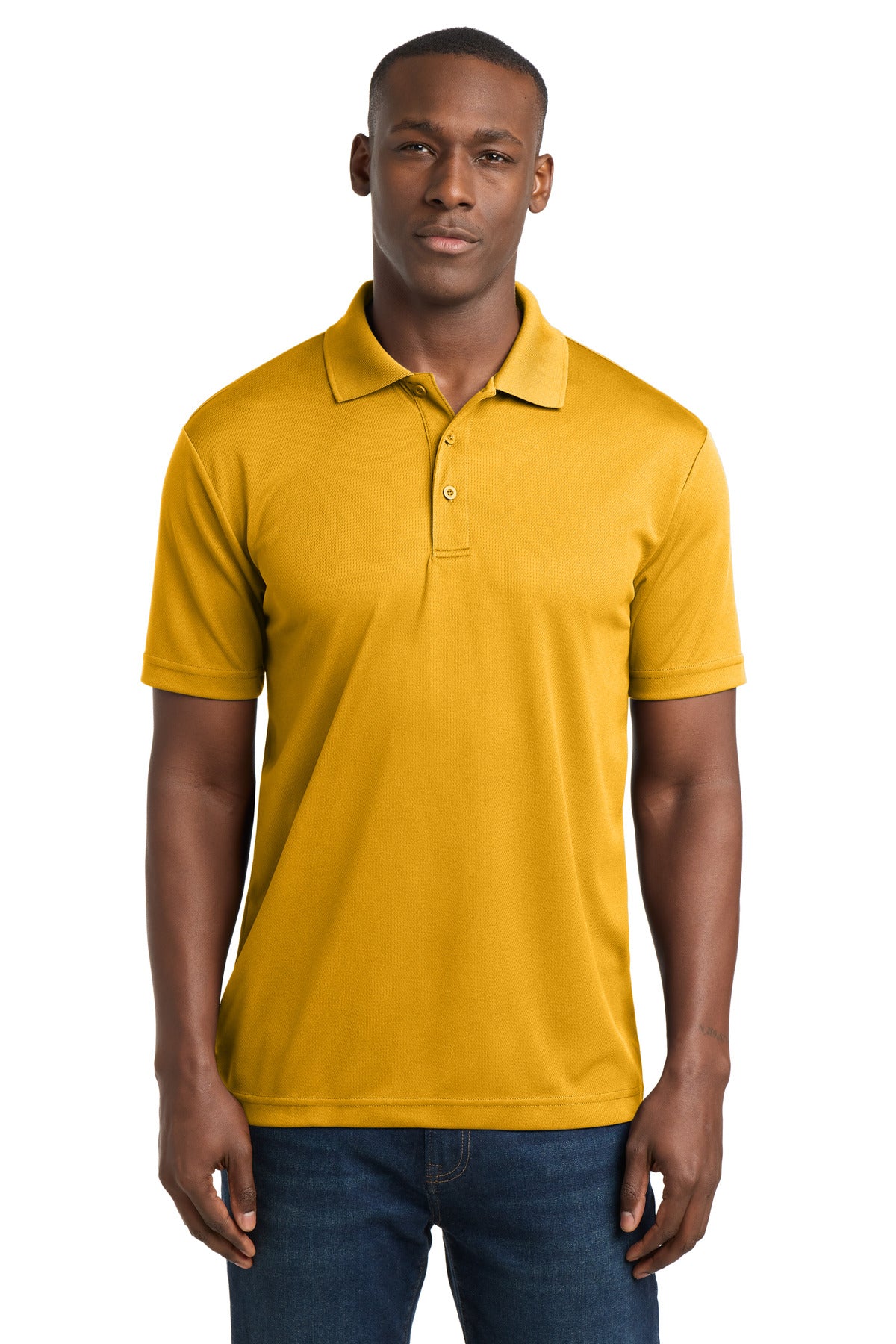 Sport-Tek PosiCharge RacerMesh Polo. ST640 - Gold