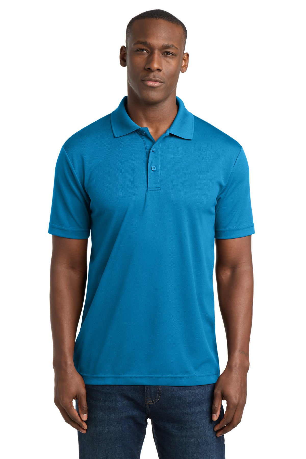 Sport-Tek PosiCharge RacerMesh Polo. ST640 - Pond Blue