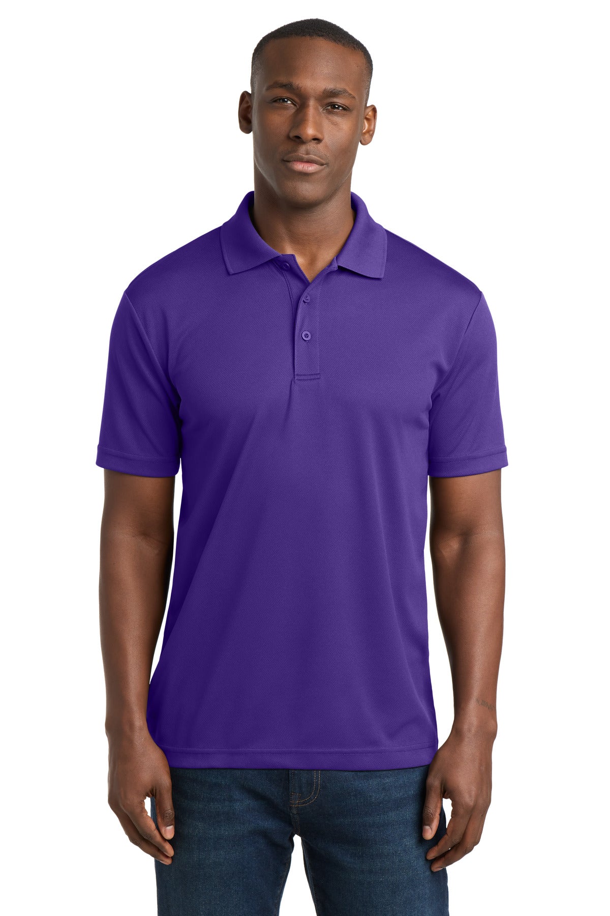 Sport-Tek PosiCharge RacerMesh Polo. ST640 - Purple