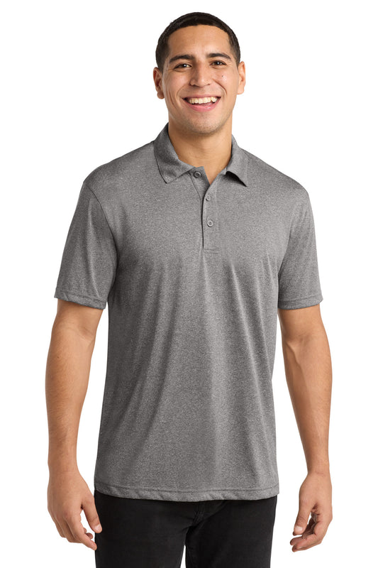 Sport-Tek Heather Contender Polo. ST660 - Vintage Heather