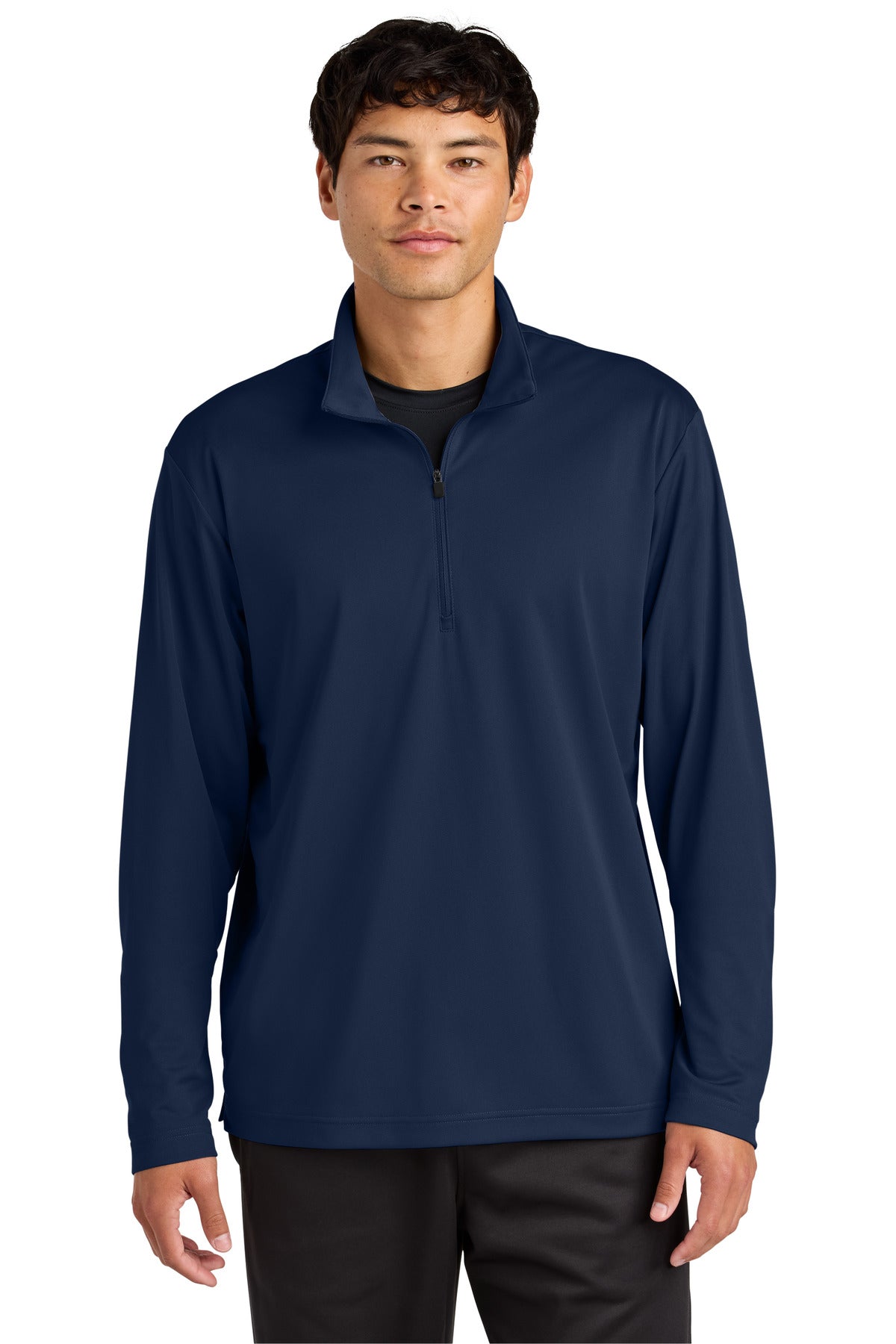 Sport-Tek Micropique Sport-Wick 1/4-Zip ST672 - True Navy