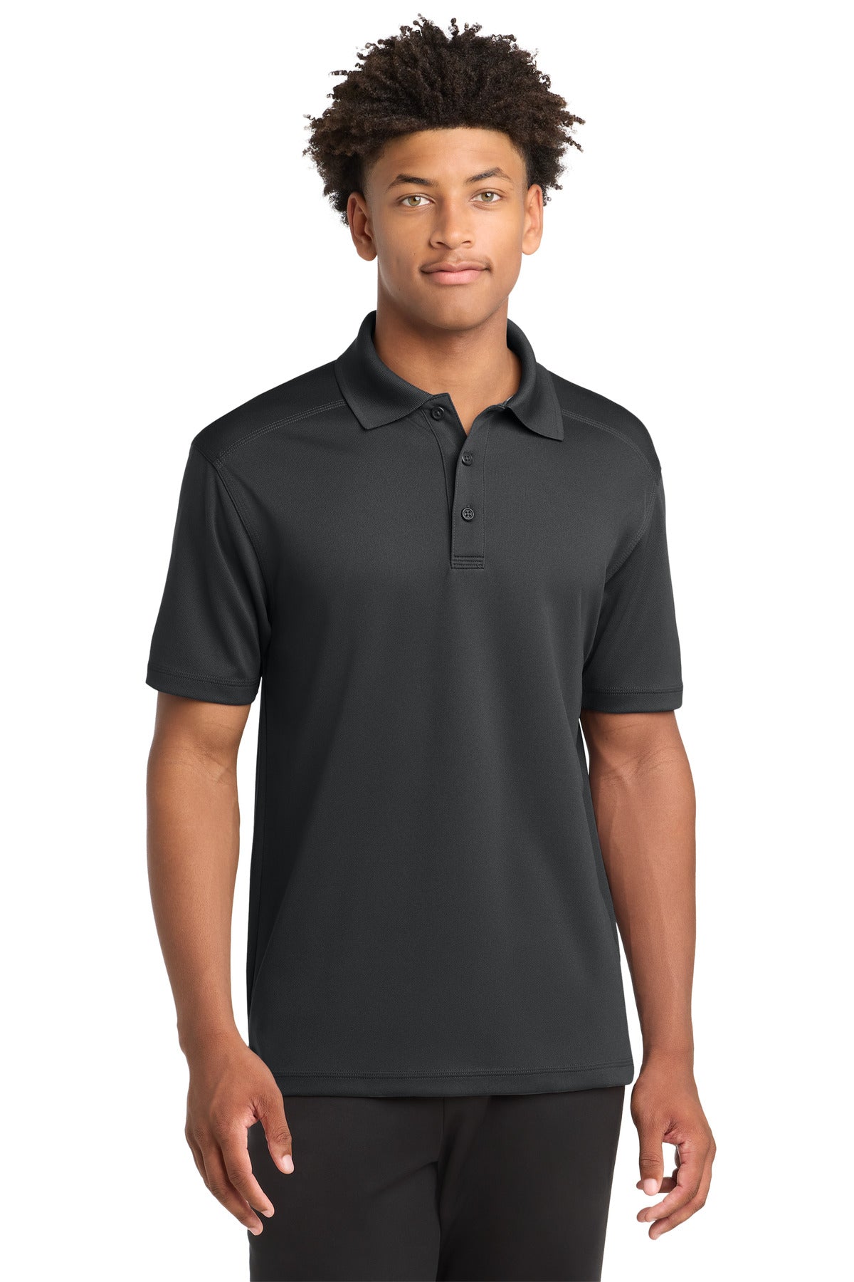 Sport-Tek PosiCharge Micro-Mesh Polo. ST680 - Iron Grey