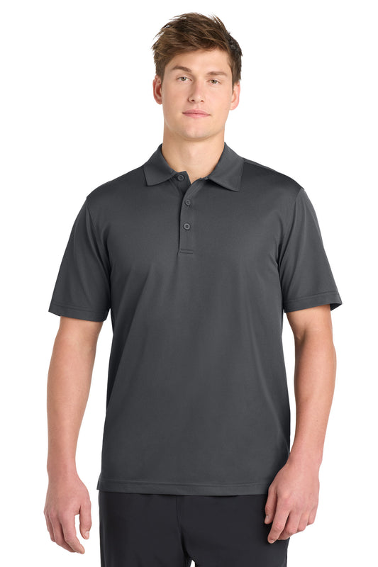 Sport-Tek PosiCharge Active Textured Polo. ST690 - Iron Grey