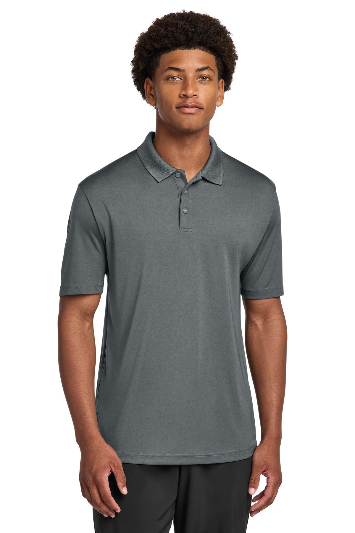 Sport-Tek PosiCharge Re-Compete Polo ST725 - Iron Grey