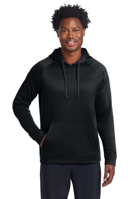 Sport-Tek Re-Compete Fleece Pullover Hoodie ST730 - Black