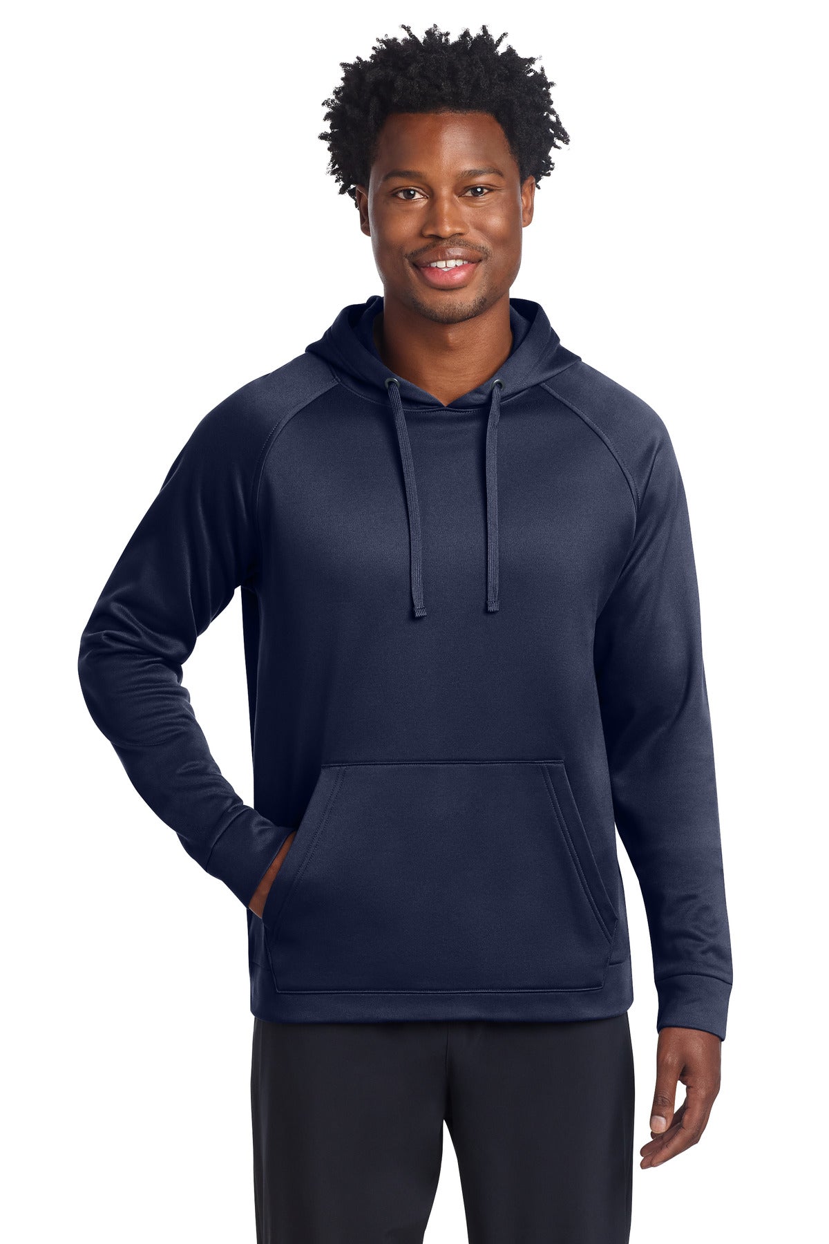 Sport-Tek Re-Compete Fleece Pullover Hoodie ST730 - True Navy