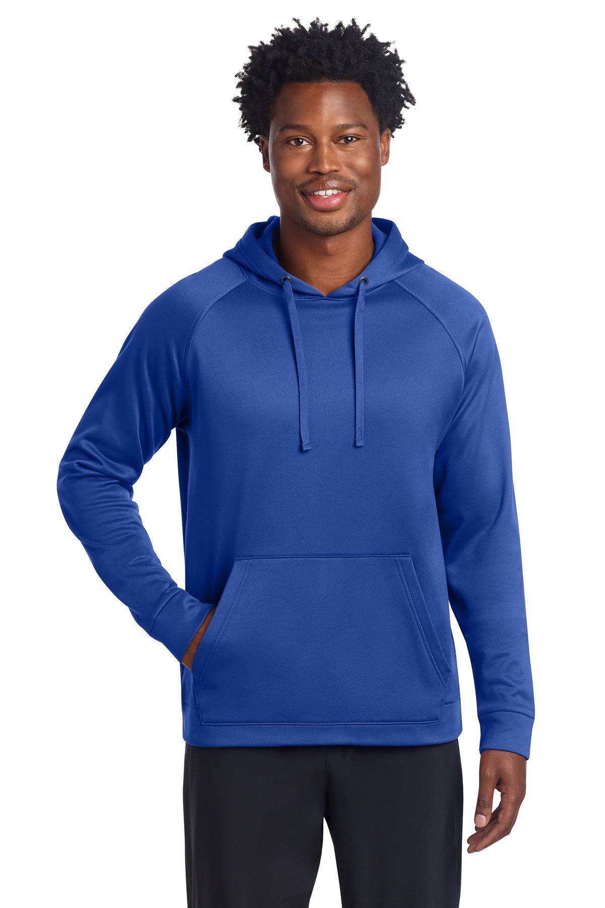 Sport-Tek Re-Compete Fleece Pullover Hoodie ST730 - True Royal