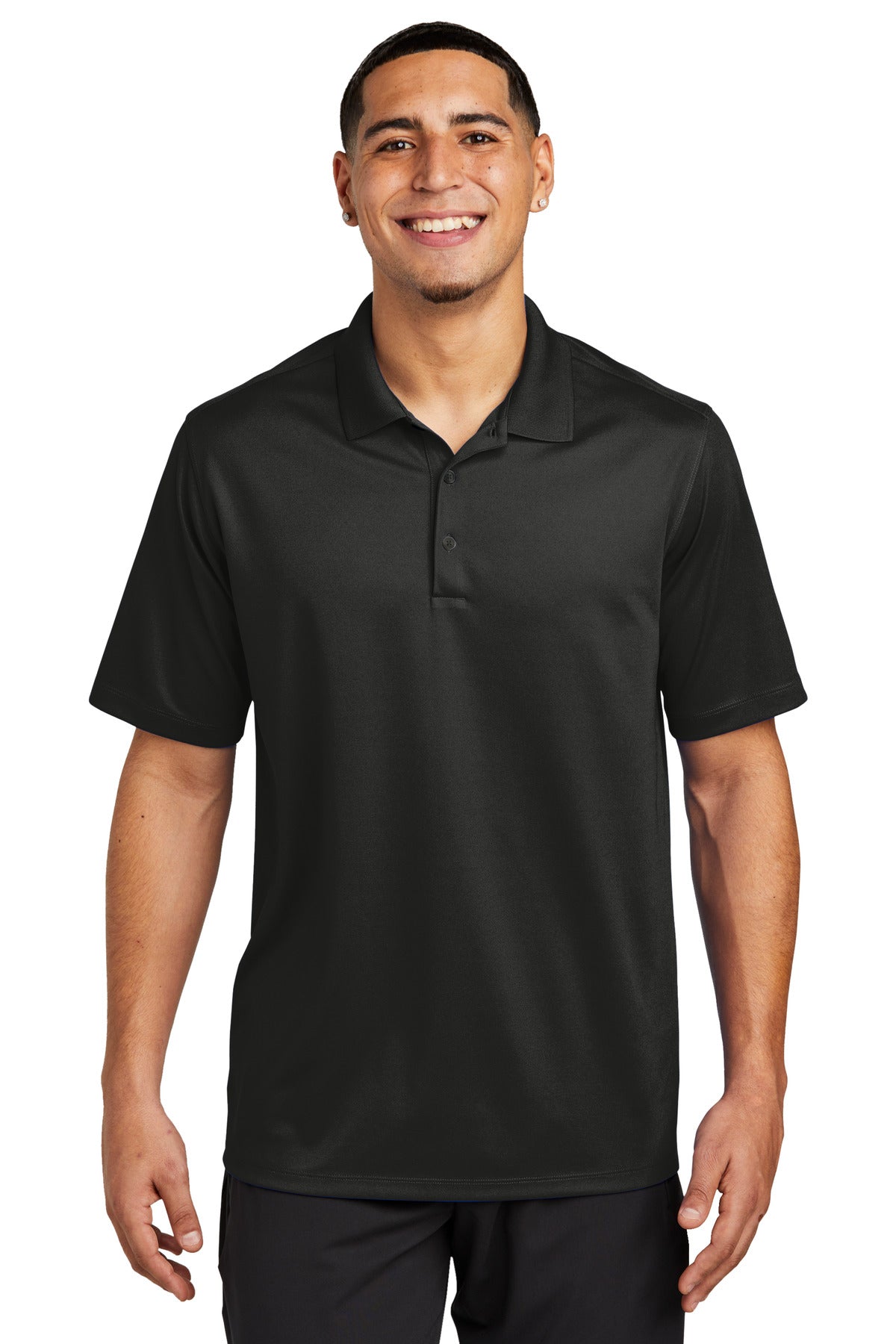 Sport-Tek UV Micropique Polo ST740 - Black