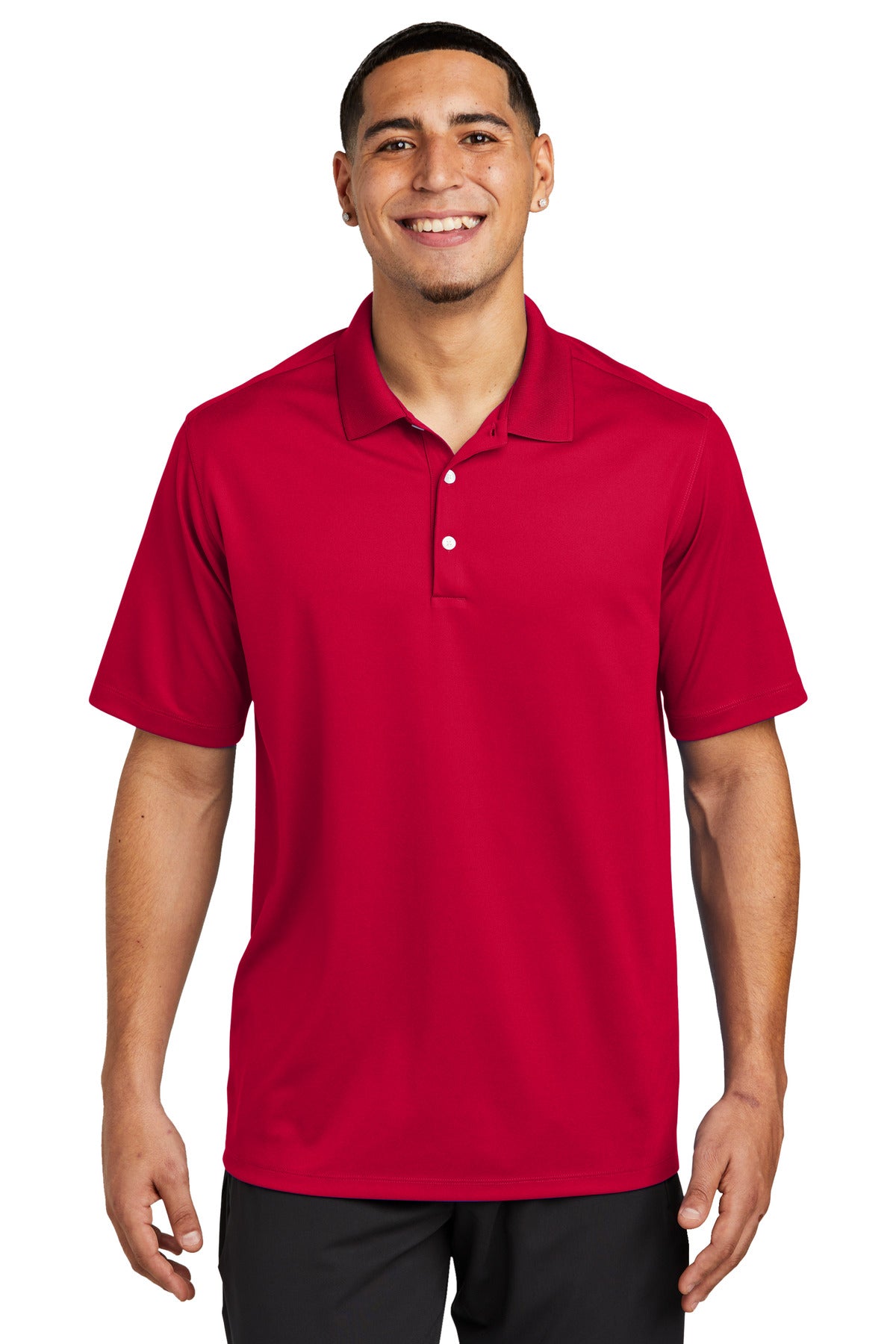 Sport-Tek UV Micropique Polo ST740 - Deep Red