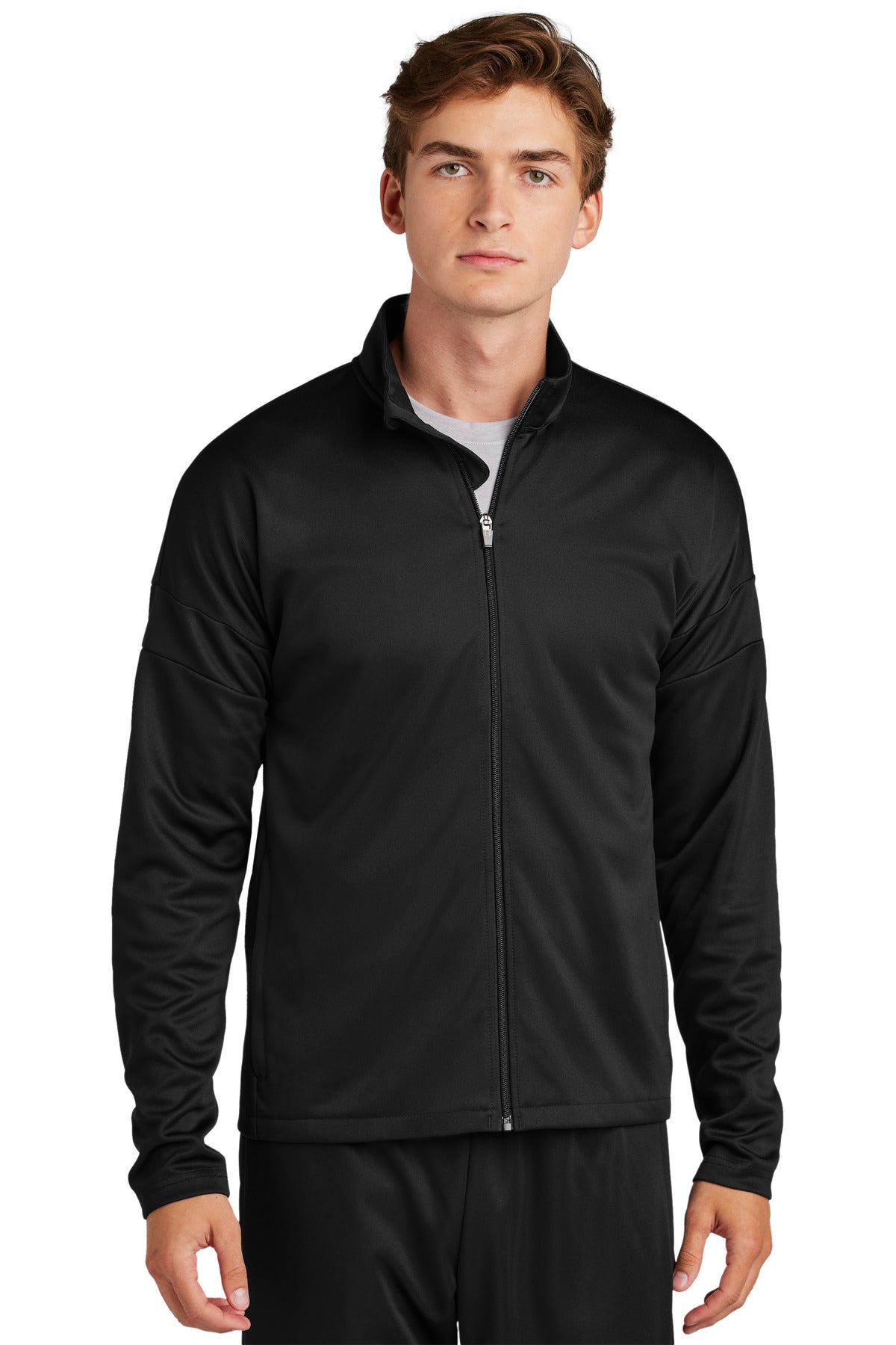 Sport-Tek Travel Full-Zip Jacket ST800 - Black/ Black