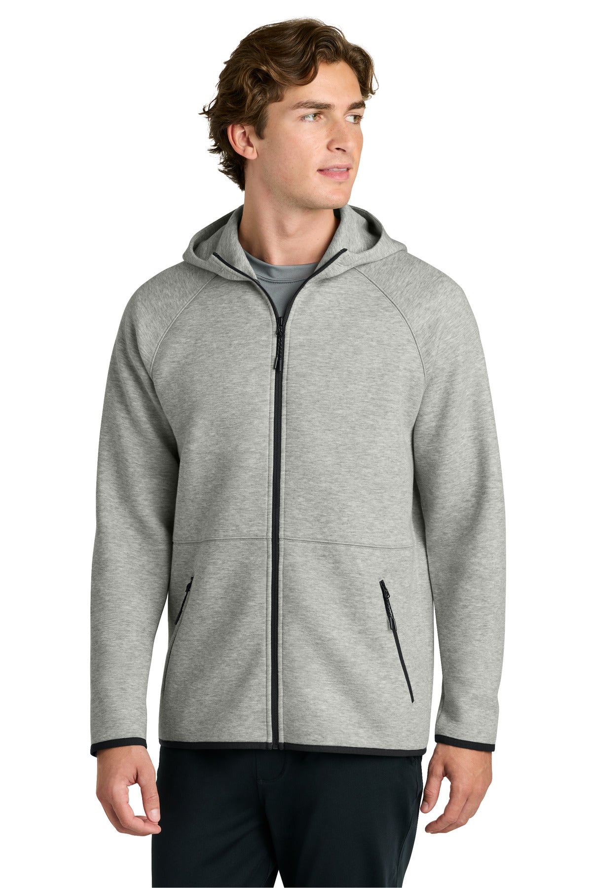 Sport-TekPhenom Full-Zip Hoodie ST840 - Athletic Heather