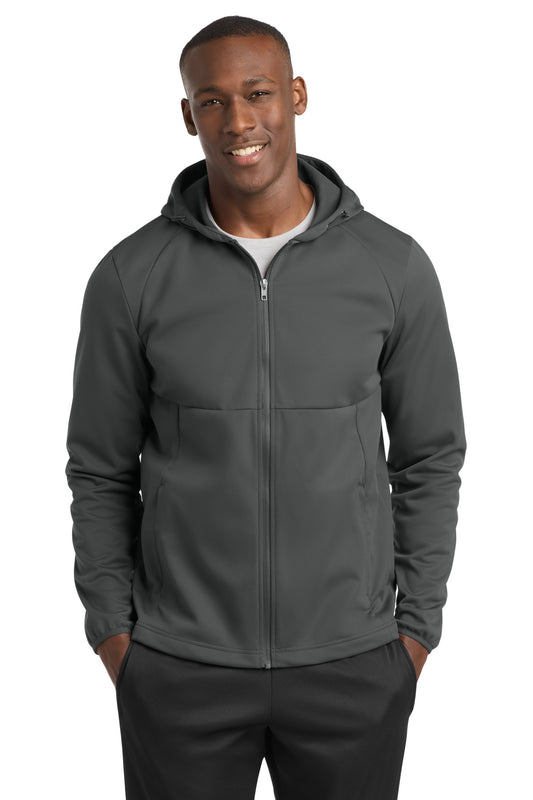 Sport-Tek Hooded Soft Shell Jacket ST980 - Graphite