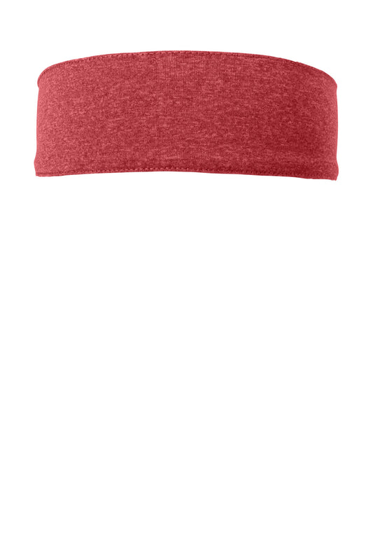 Sport-Tek  Contender  Headband. STA46 - Scarlet Heather