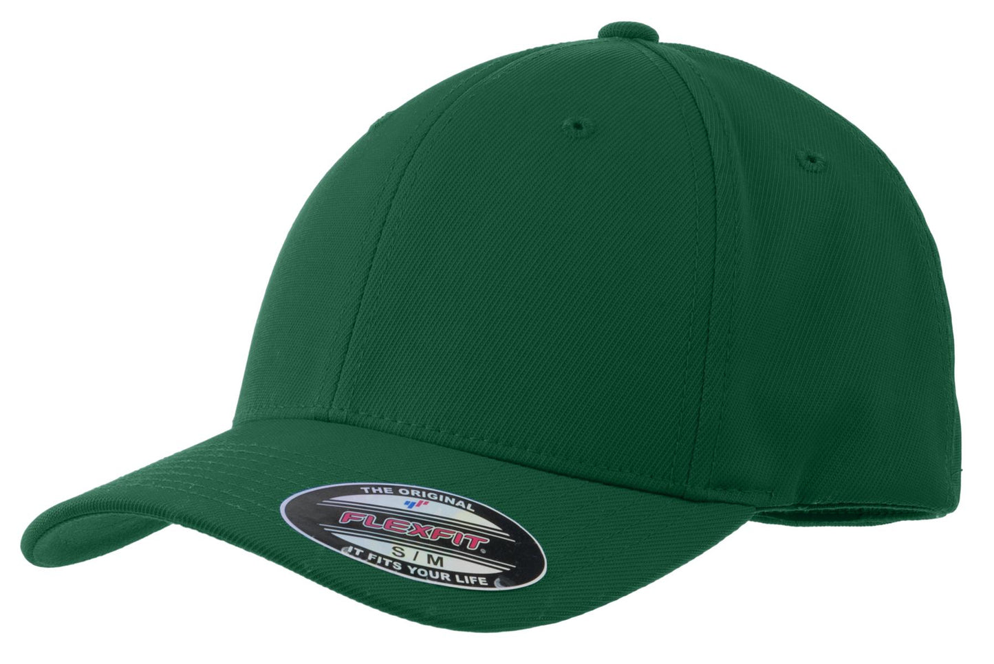 Sport-Tek Flexfit Performance Solid Cap. STC17 - Forest Green