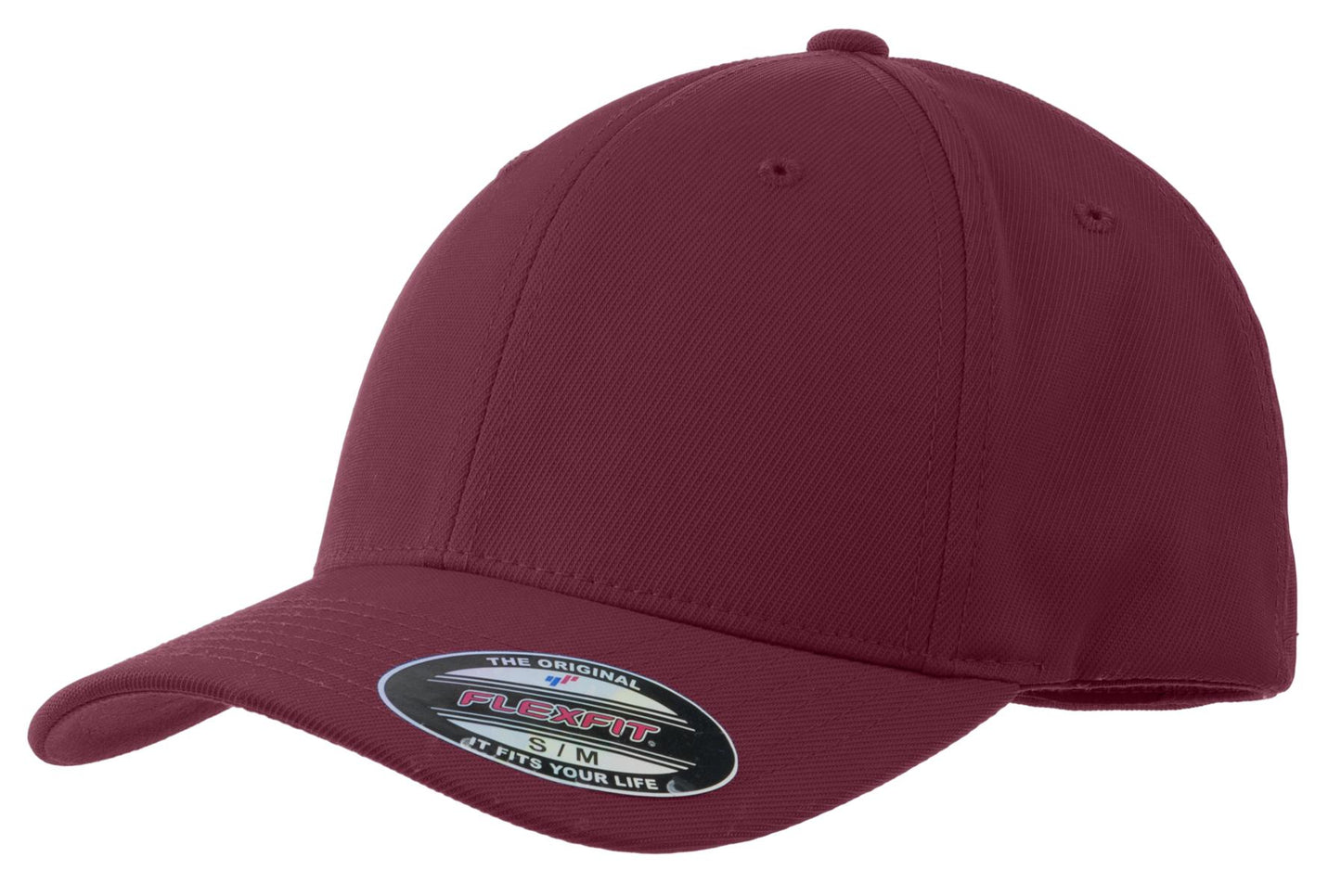 Sport-Tek Flexfit Performance Solid Cap. STC17 - Maroon