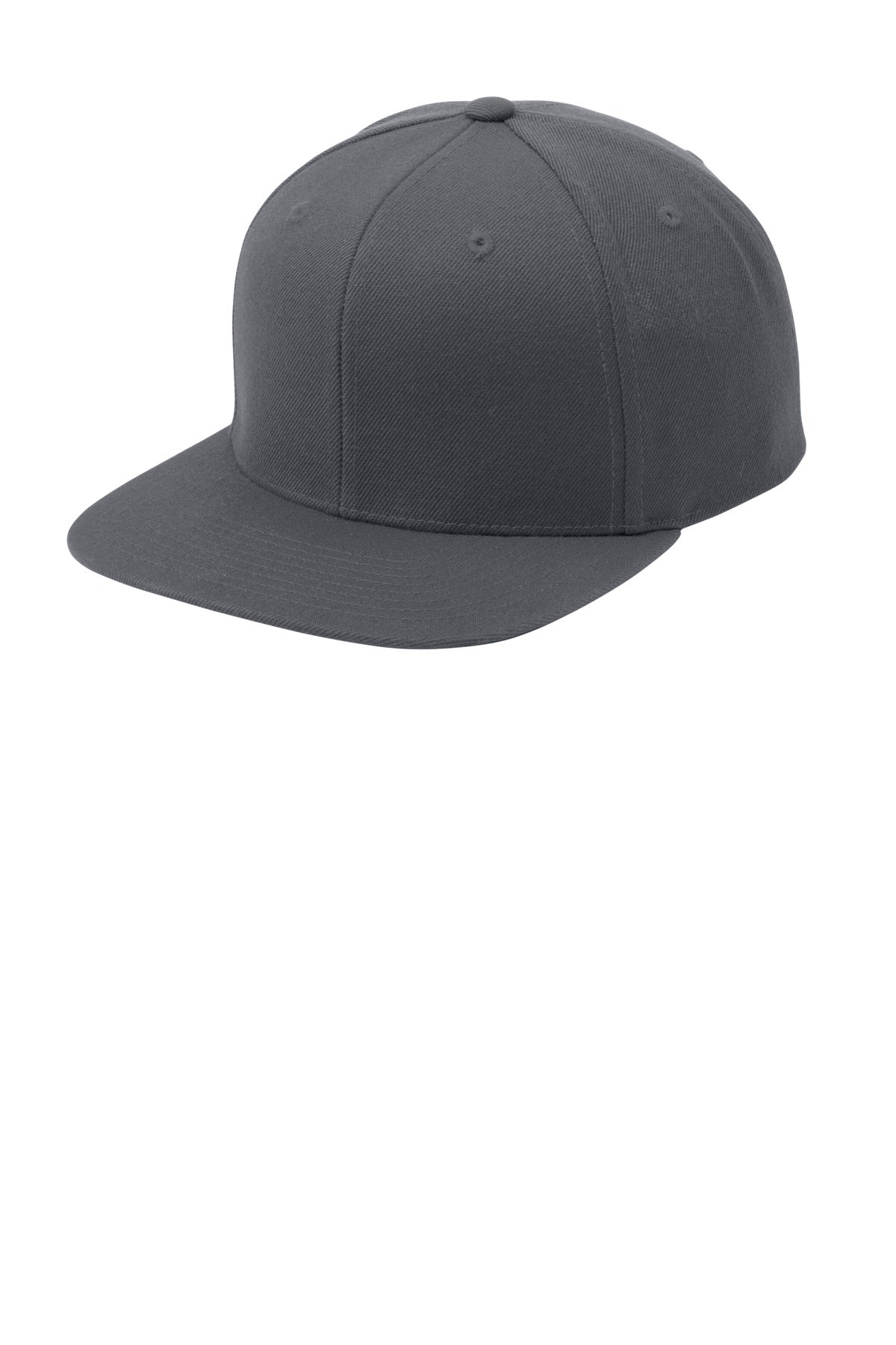 Sport-Tek YP Classics Flat Bill Snapback Cap. STC19 - Graphite