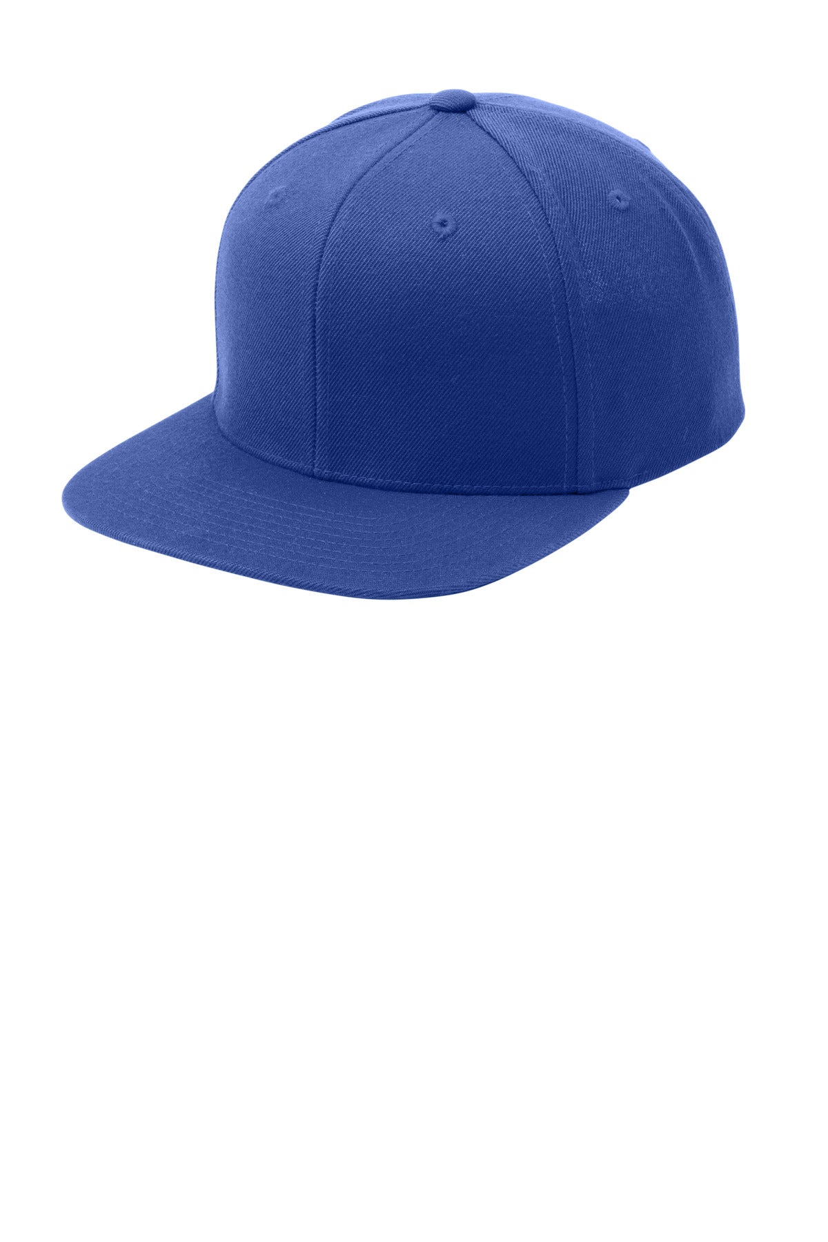 Sport-Tek YP Classics Flat Bill Snapback Cap. STC19 - True Royal