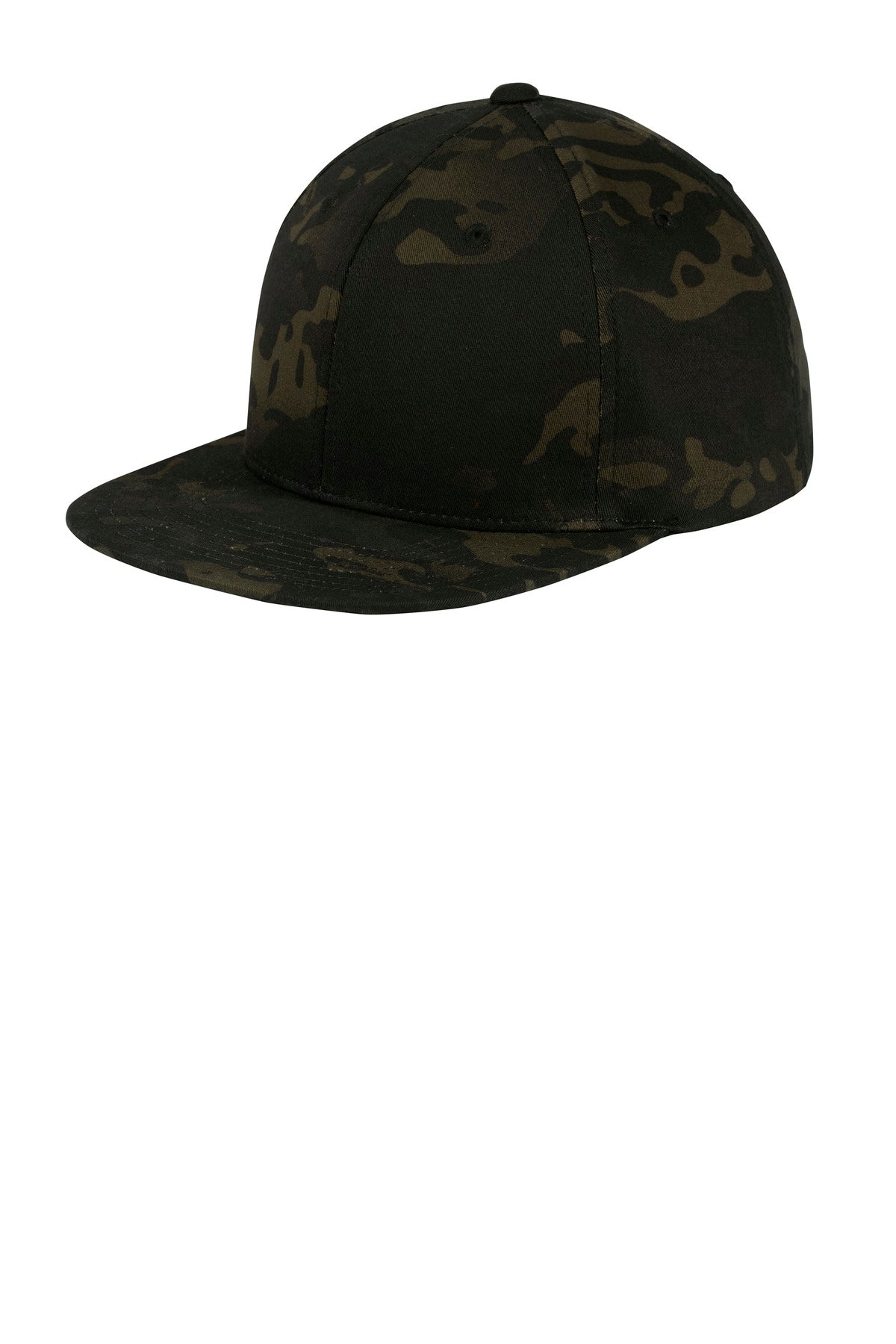 Sport-Tek YP Classics Flat Bill Snapback Cap. STC19 - Multicam Black