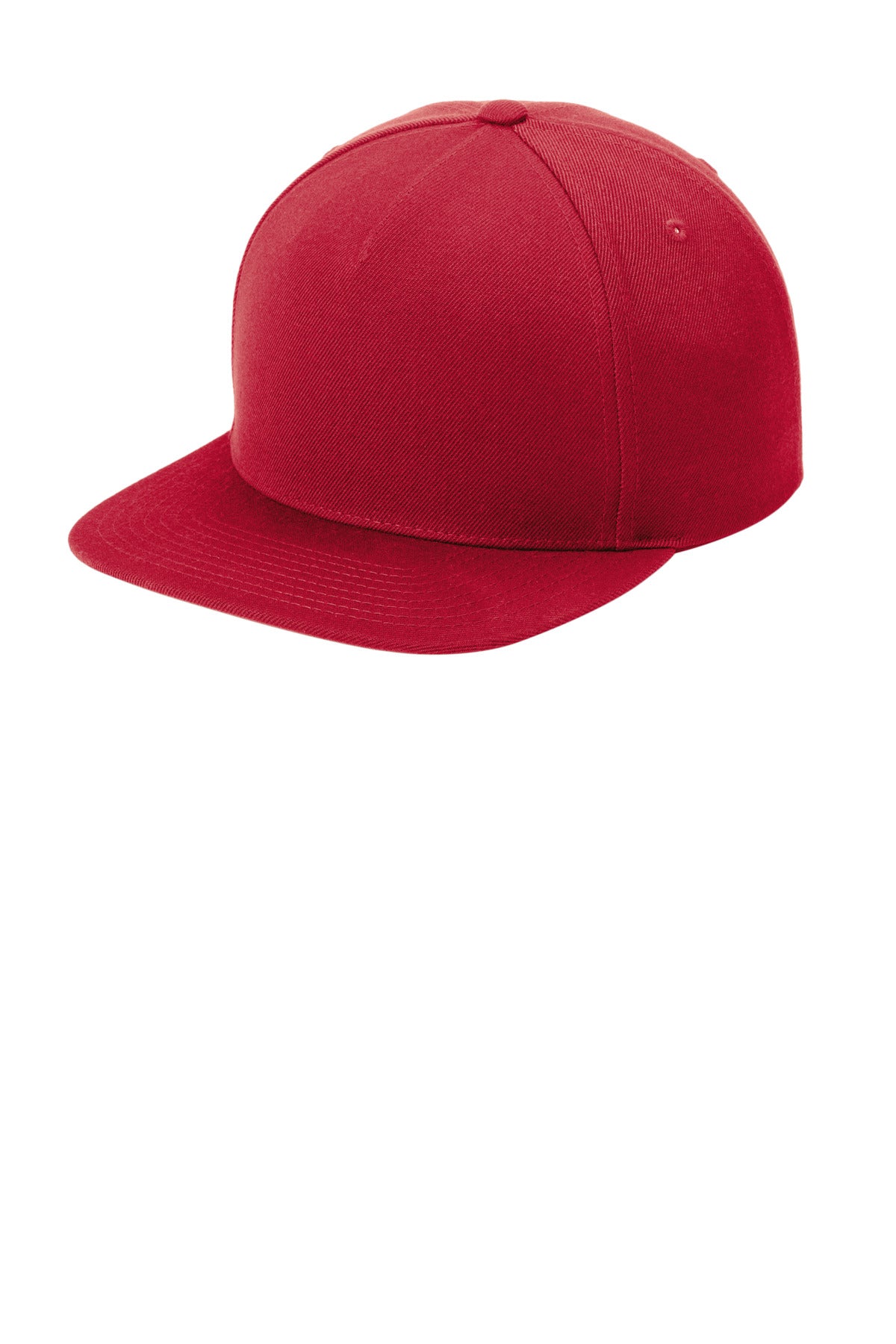 Sport-Tek YP Classics Premium 5-Panel Snapback Cap STC55 - Deep Red