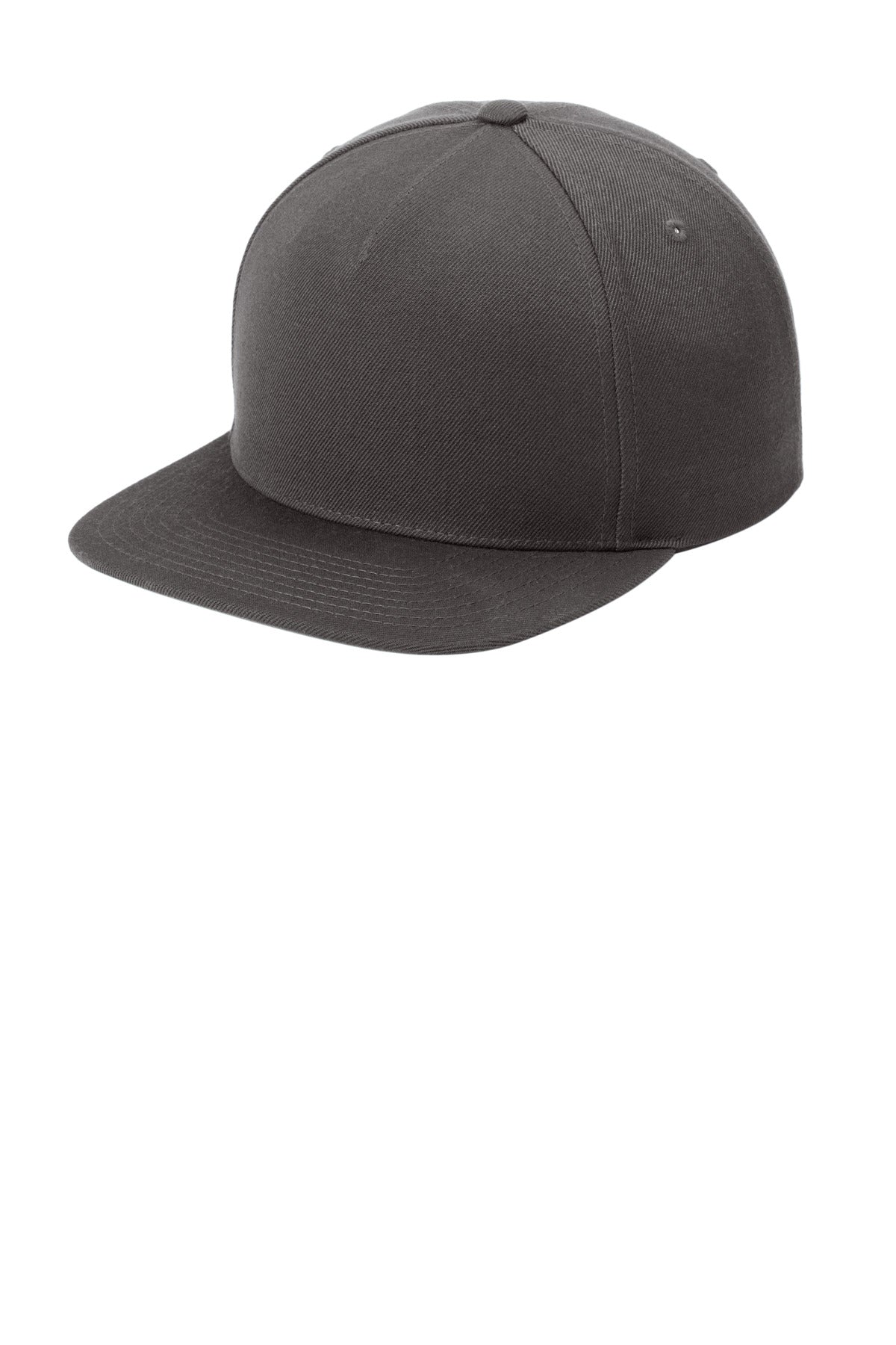 Sport-Tek YP Classics Premium 5-Panel Snapback Cap STC55 - Iron Grey