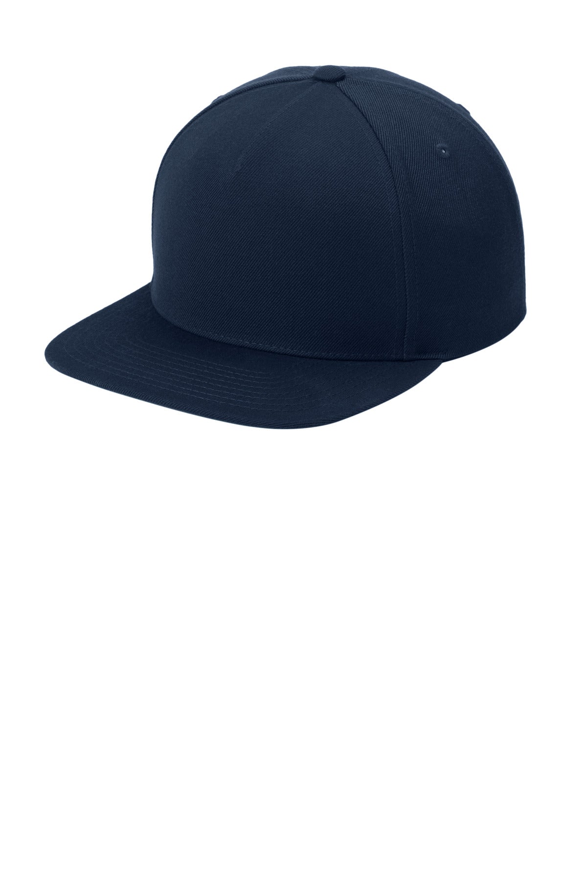 Sport-Tek YP Classics Premium 5-Panel Snapback Cap STC55 - True Navy