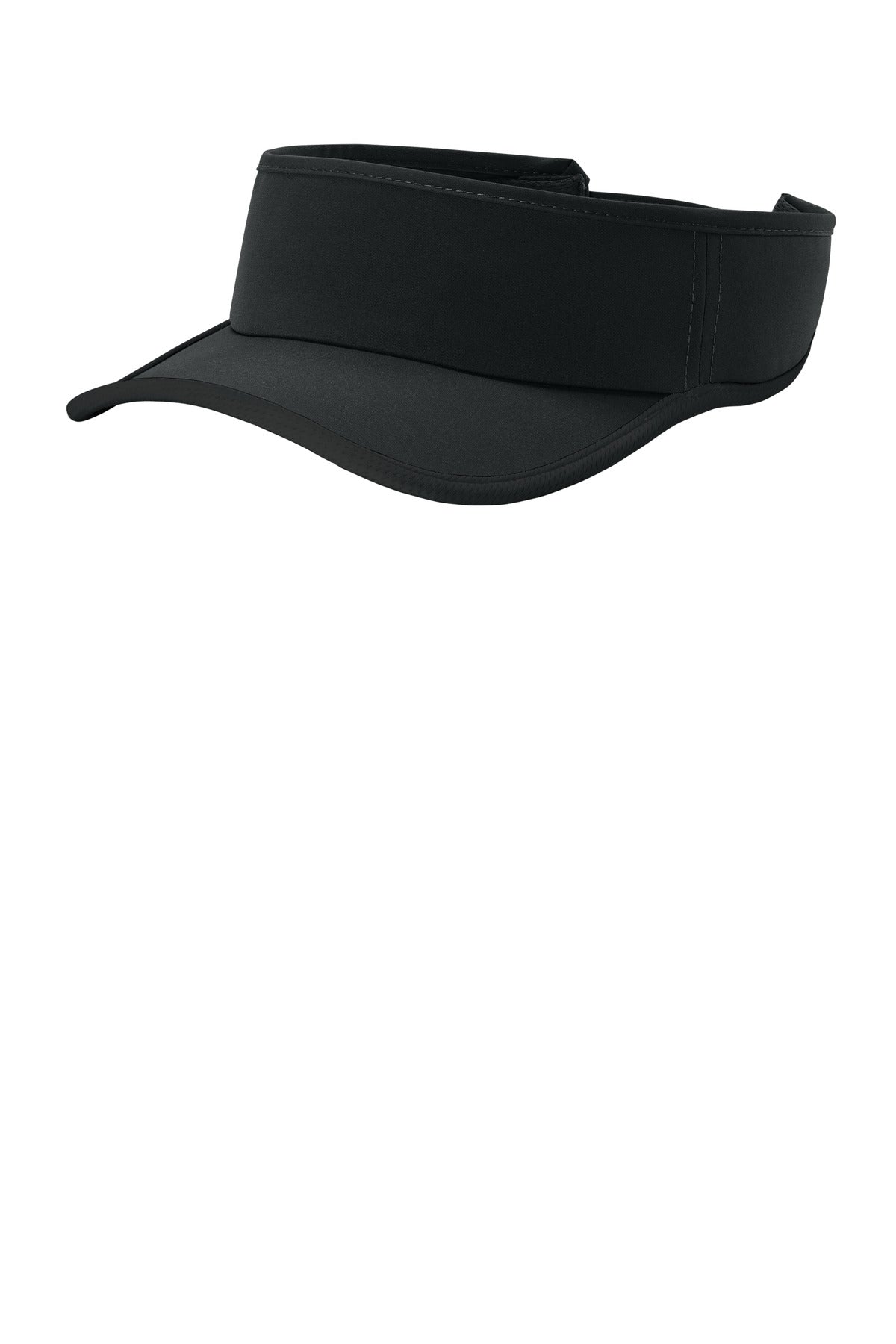 Sport-Tek Repeat Visor STC57 - Black/ Black