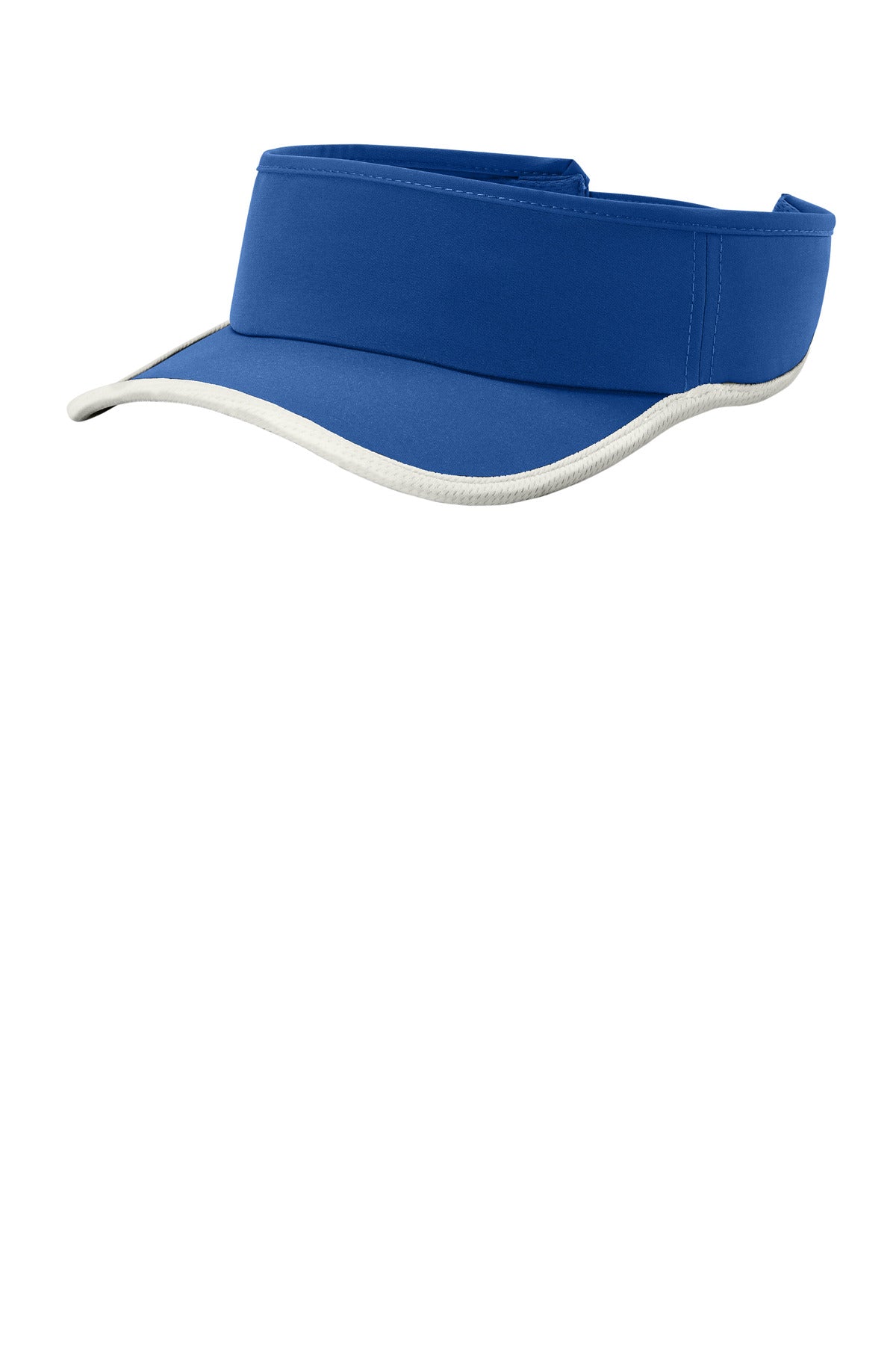 Sport-Tek Repeat Visor STC57 - True Royal/ White