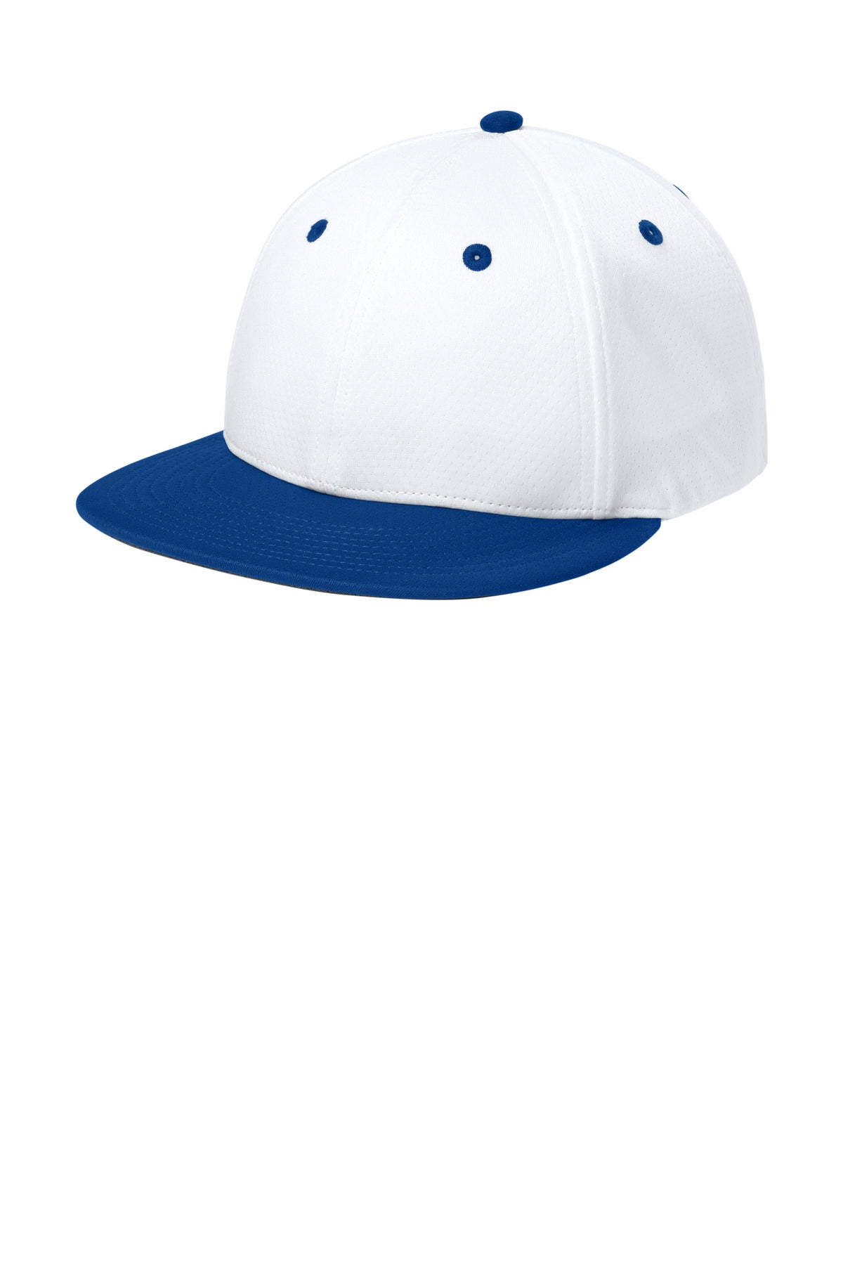 Sport-Tek Impact Mesh Stretch-Tek Cap STC70 - White/ True Royal/ White