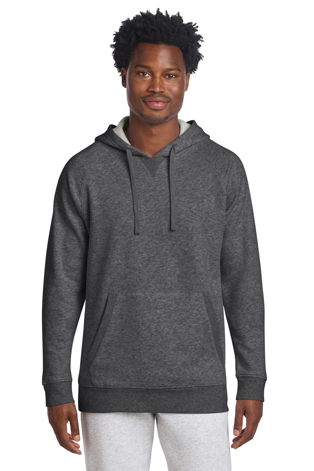 Sport-Tek Drive Fleece Pullover Hoodie STF200 - Graphite Heather