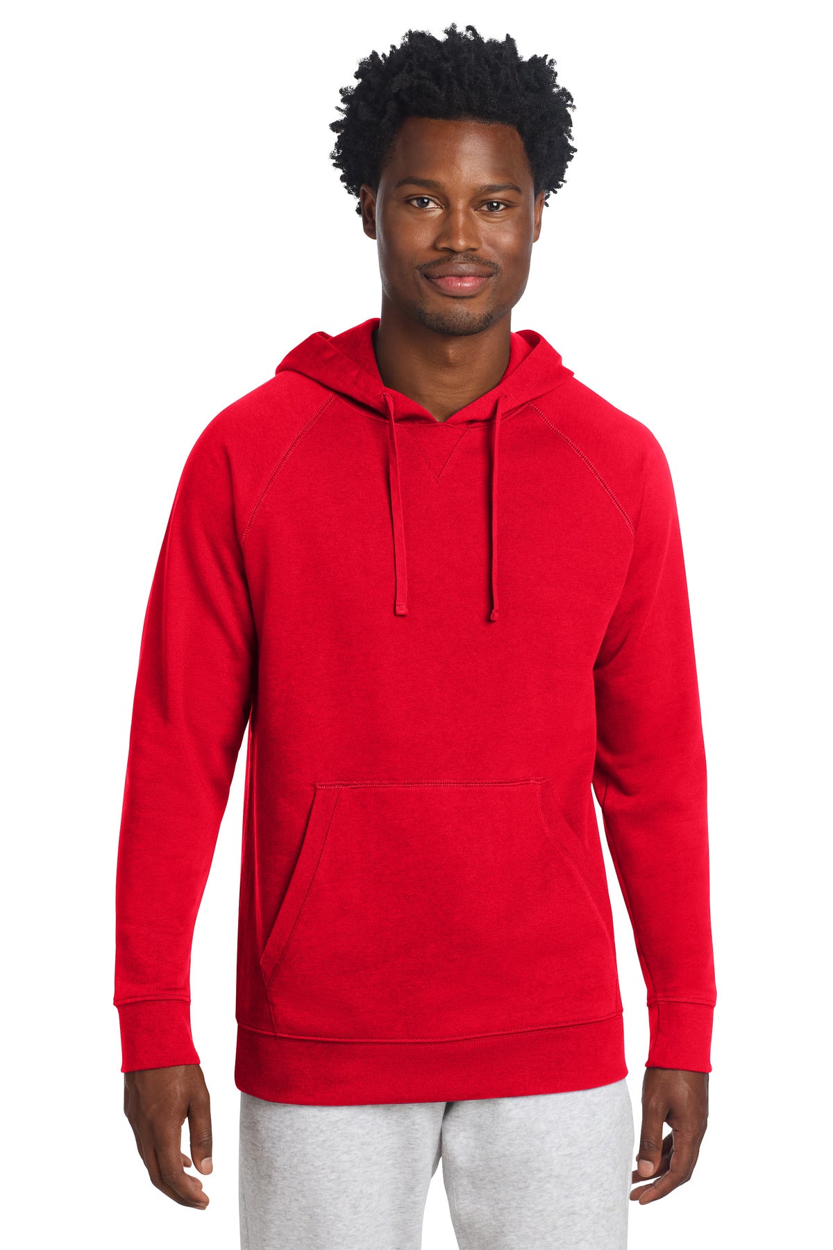 Sport-Tek Drive Fleece Pullover Hoodie STF200 - True Red