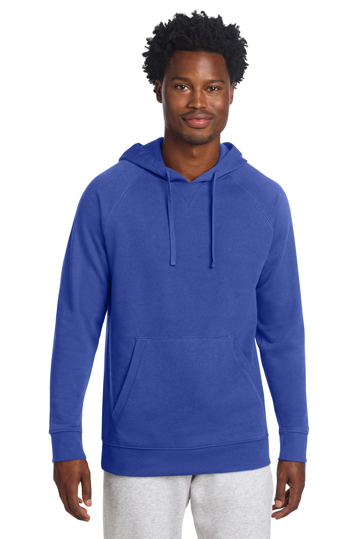 Sport-Tek Drive Fleece Pullover Hoodie STF200 - True Royal