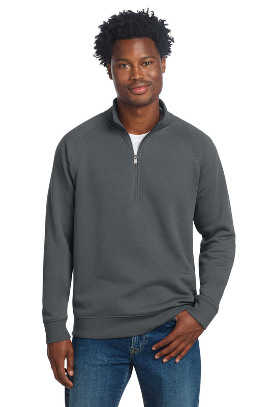 Sport-Tek Drive Fleece 1/4-Zip Pullover STF202 - Dark Smoke Grey