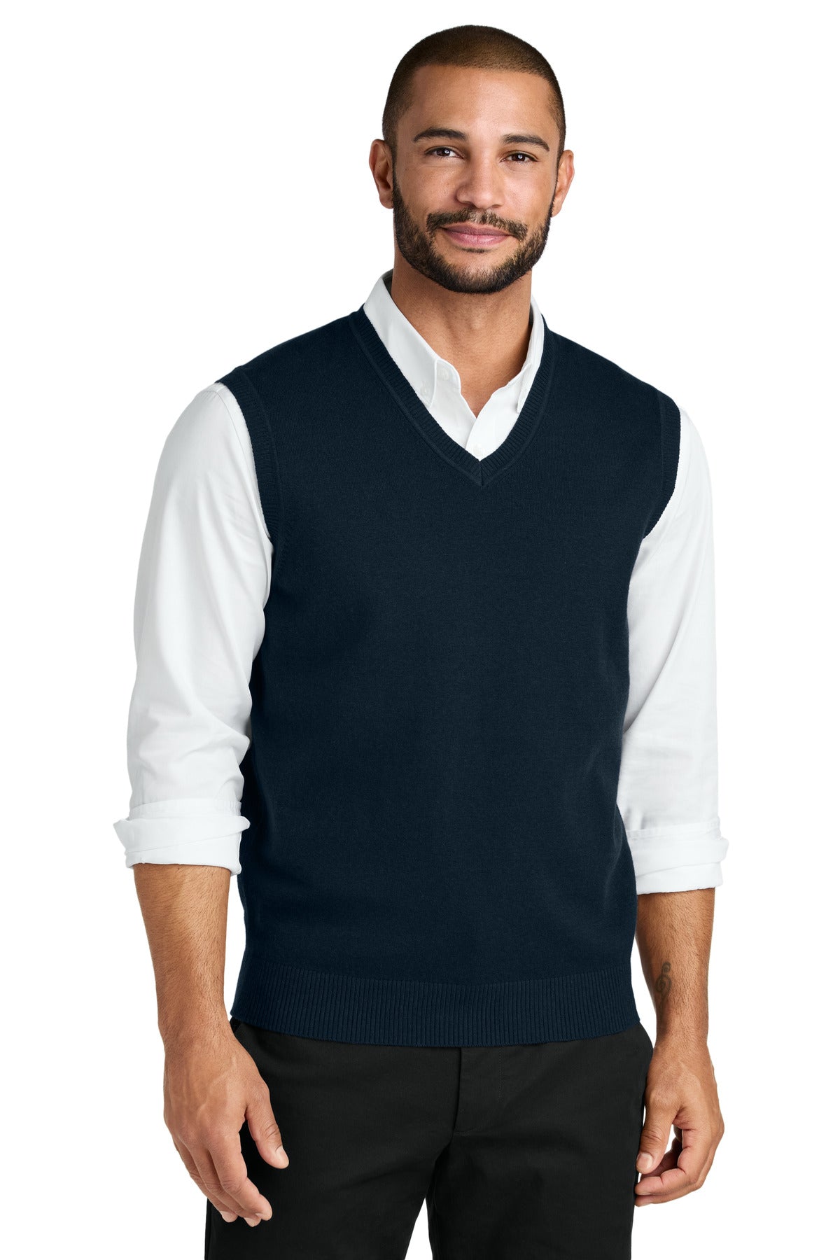 Port Authority Easy Care Sweater Vest SW2860 - River Blue Navy
