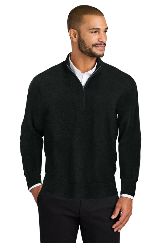 Port Authority Easy Care 1/4-Zip Sweater SW2900 - Deep Black