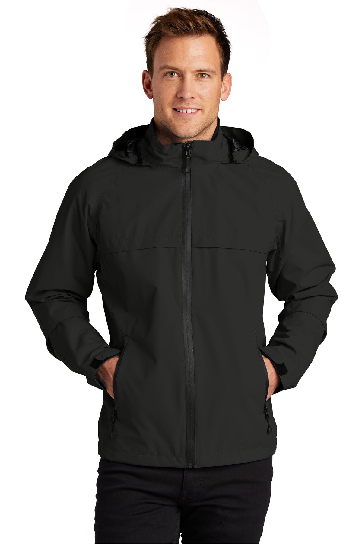 Port Authority Tall Torrent Waterproof Jacket TLJ333 - Black