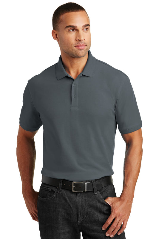 Port Authority Tall Core Classic Pique Polo. TLK100 - Graphite