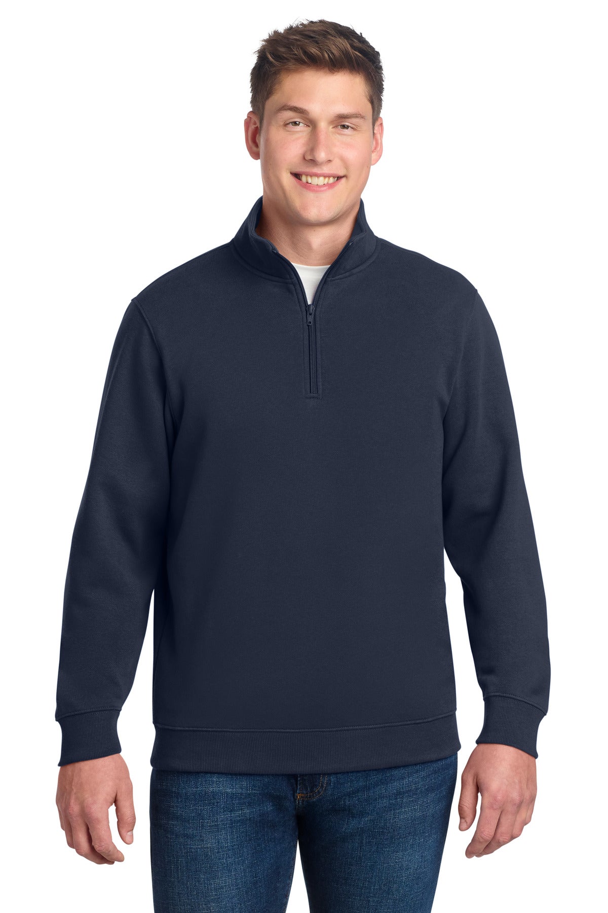Sport-Tek Tall 1/4-Zip Sweatshirt. TST253 - True Navy