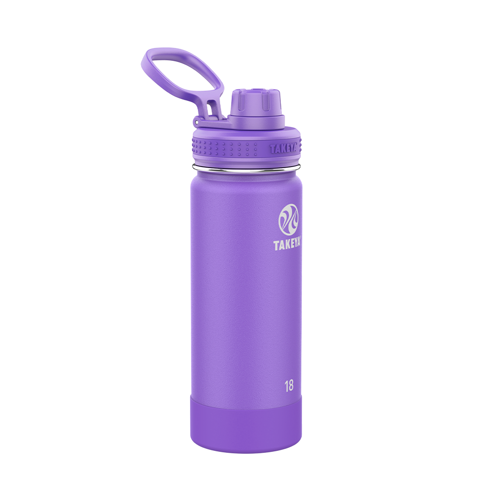 Takeya 18 oz Actives Water Bottle With Spout Lid