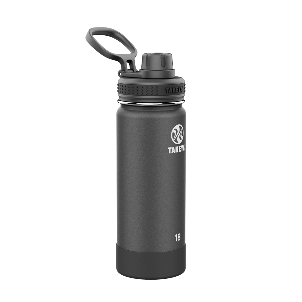 Takeya 18 oz Actives Water Bottle With Spout Lid