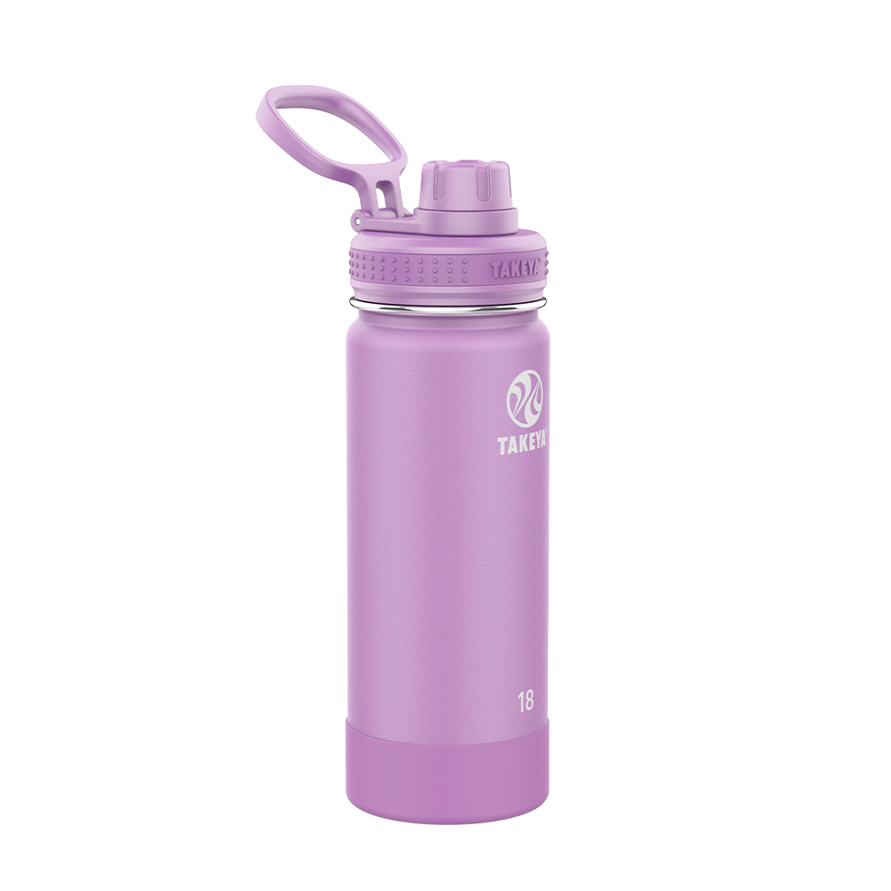 Takeya 18 oz Actives Water Bottle With Spout Lid