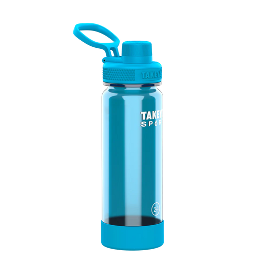 Takeya 24 oz Tritan Sport Water Bottle With Spout Lid