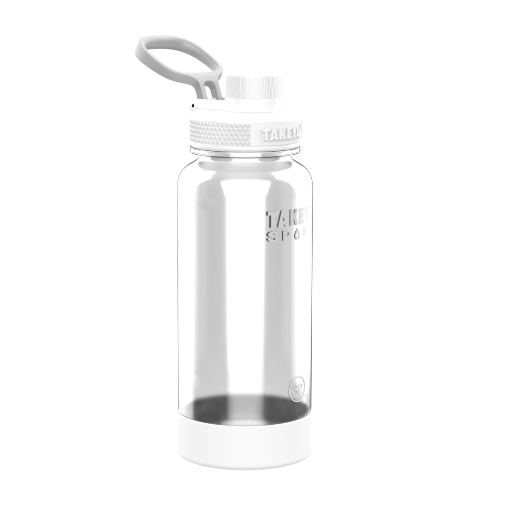 Takeya 32 oz Tritan Sport Water Bottle With Spout Lid