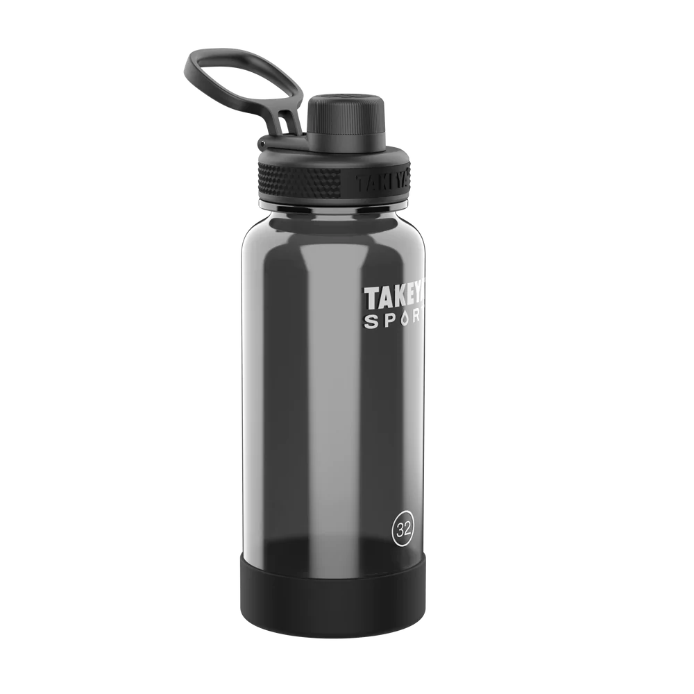 Takeya 32 oz Tritan Sport Water Bottle With Spout Lid