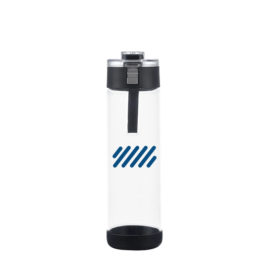 Slate 22 oz Glass Bottle with Spout Lid
