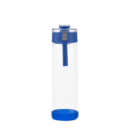 Slate 22 oz Glass Bottle with Spout Lid
