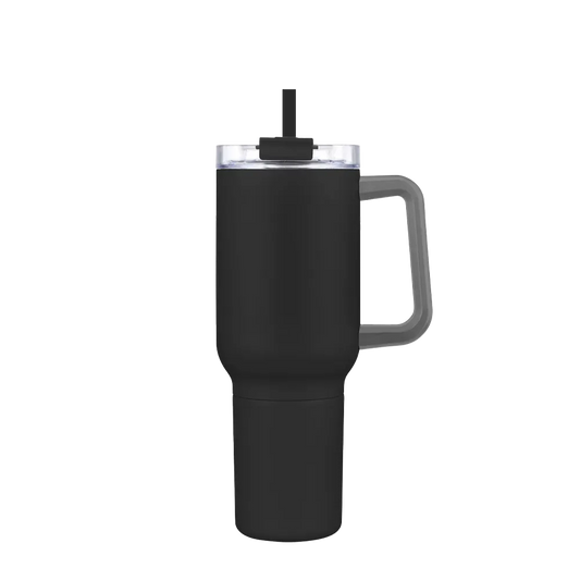 Slate 21 oz Travel Mug w/ Detachable 12 oz Can Cooler