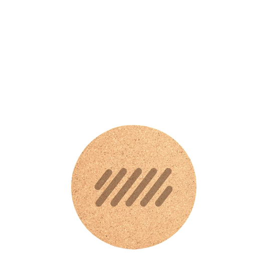 Round Cork Coaster