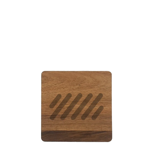 Acacia Wood Square Coaster
