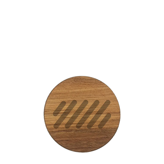 Acacia Wood Round Coaster